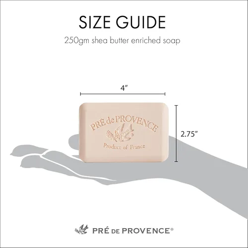 Vista 13 de Pre de Provence - Jabonera artesanal francesa enriquecida con manteca de karité, almendra miel, 250 g