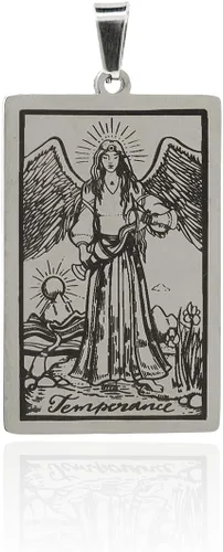 Vista 11 de Encantos para hacer joyas con tarjetas de tarot, exquisito collar de sol, dije de luna, suministros para hacer joyas de bricolaje