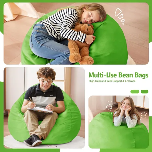 Vista 11 de de 3 pies con relleno de espuma viscoelástica, puf grandes, sofá suave con funda de terciopelo holandés, 36 x 36 x 24 pulgadas (morado)