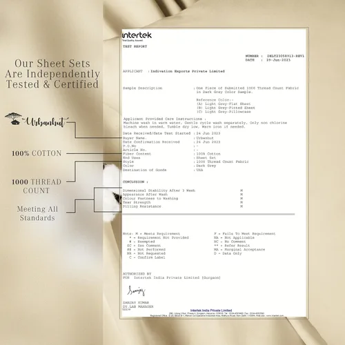 Vista 118 de URBANHUT Juego de sábanas de algodón egipcio de 1000 hilos tamaño completo, 4 piezas, suaves y transpirables, sábanas de hotel de lujo que se