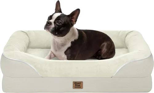 Vista 35 de Cama ortopédica lavable para perros grandes, cama ortopédica extraíble para perros XL con refuerzo, camas extra grandes para perros con funda