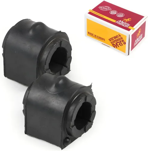 Vista 83 de Metrix Premium Chassis Parts - Kit de bujes de barra estabilizadora delantera de 2 piezas para Jeep Cherokee 1991-2001, Comanche 1991-1992, Grand