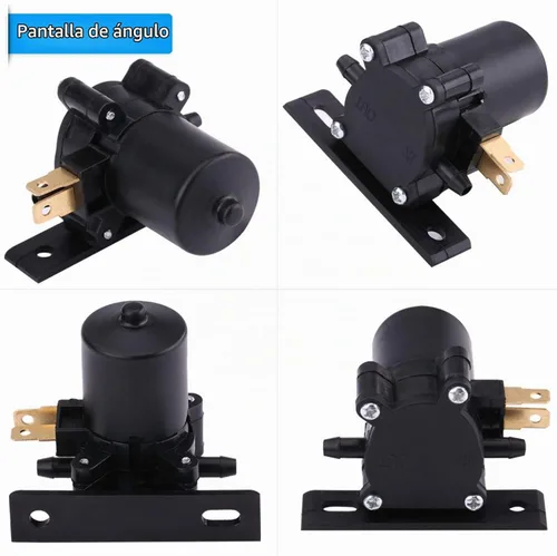 Vista 7 de Fydun Bomba de limpiaparabrisas universal de 12 V, motor de bomba de limpiaparabrisas para coche, furgoneta, autobús, camión