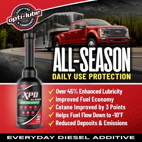 Vista 5 de Opti-Lube XPD - Aditivo de combustible diésel para todas las estaciones, botellas de 4 onzas (paquete de 8)
