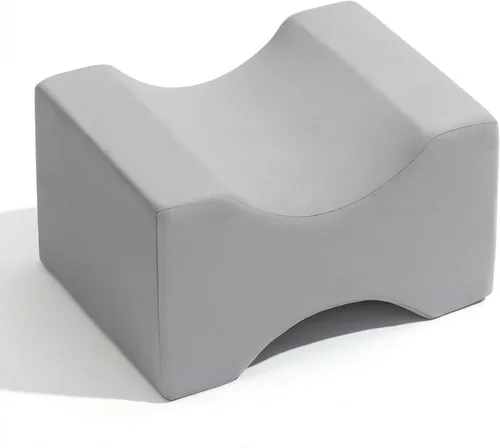 UJPFEO Knee Pillow for Side Sleepers,Cooling Memory Foam Leg Pillow for Sleeping Between Knees,Side Sleeping Pillow for Hip Back Sciatica Relief