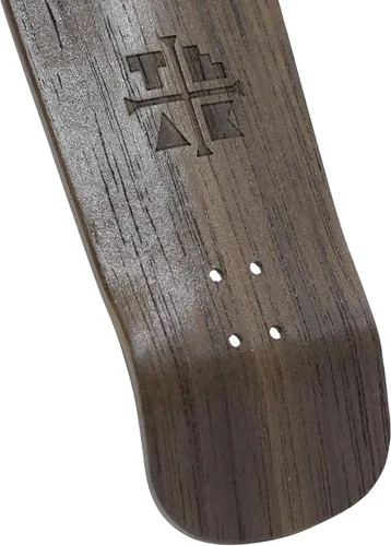 Vista 2 de Diapasón de madera Carlsbad Cruiser Deck, The Swanson - 1.339 in x 3.937 in - Hecho a mano, forma y tamaño profesionales - Chapa de madera de cinco