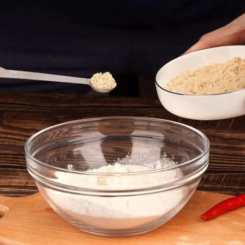 Vista 6 de Juego de Mini Cucharas Medidoras, Cucharas Medidoras de Acero Inoxidable de Alta Resistencia para Cocinar y Hornear, Cuchara de Mesa y Cuchara de Té