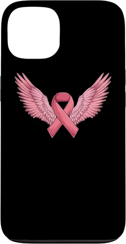 Vista 7 de Pink Ribbon Wings Breast Cancer Awareness Case for iPhone 16