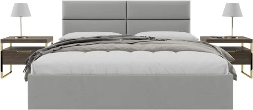 Vista 126 de Vänt - Paneles tapizados de cabecera para montar en la pared, diseño Isabelle, 60 x 23 pulgadas, configuración de 4 paneles individuales
