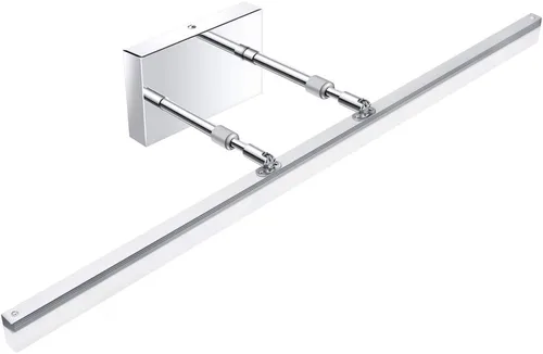 Vista 19 de Aipsun Luces LED de tocador de 15.7 pulgadas ajustables para baño, lámpara de pared para baño, accesorio de iluminación sobre espejo cromado moderno