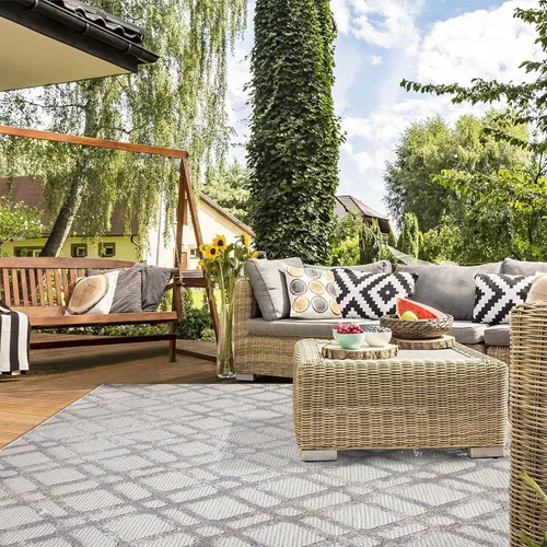 Vista 67 de Superior Alfombra de pasillo para interiores y exteriores, cubierta de piso, decoración perfecta para patio, dormitorio, cocina, sala de estar