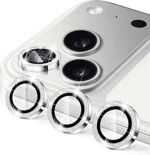 Vista 82 de Compatible con iPhone 13 Pro para iPhone 13 Pro Max, protector de lente de cámara antiarañazos, vidrio templado 9H, protector de cámara de metal a