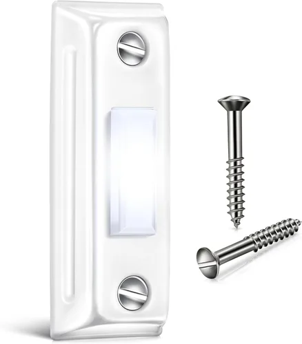Vista 9 de Dreyoo Botón Pulsador de Timbre de Metal, Botón de Timbre de Puerta de Metal Resistente con Cable LED Iluminado Montado en Pared Botones Pulsadores