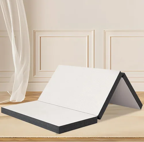 Vista 12 de Colchón plegable de espuma viscoelástica, colchón triple de 3 pulgadas con funda lavable, certificado CertiPUR-US, colchón portátil individual XL
