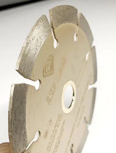 Vista 5 de Paquete de 2 ALSKAR DIAMOND USA ADLSS 4-1/2 pulgadas de corte seco o húmedo, cuchillas segmentadas de diamante de uso general para sierra