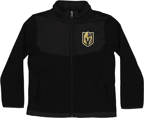Outerstuff NHL - Chaqueta de forro polar con cremallera completa para niño (4-18)