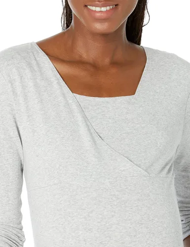 Vista 3 de Tienda Essentials Camiseta de maternidad con cuello en V para mujer