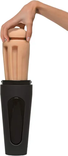 Vista 7 de Doc Johnson Main Squeeze - Livv Fitt - ULTRASKYN Stroker - Placa de presión para una presión precisa - Tapa de extremo giratoria para controlar