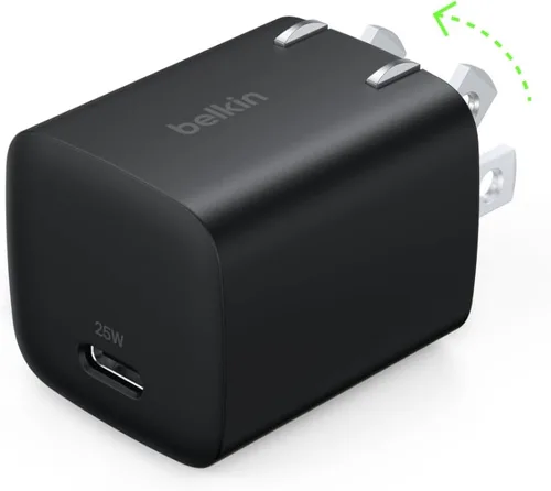 Vista 12 de Belkin Bloque de Carga USB C 25W (Paquete de 2) Incluye Cable USB C - Carga Rápida PD3.0 PPS para Samsung Galaxy S25, S24, Apple iPhone 17, Air