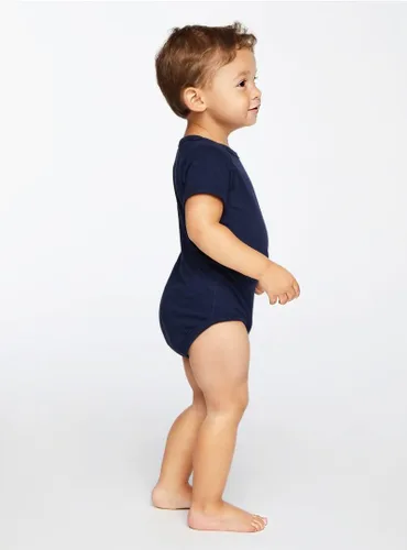 Vista 5 de RABBIT SKINS, Body de manga corta de jersey fino suave para bebé