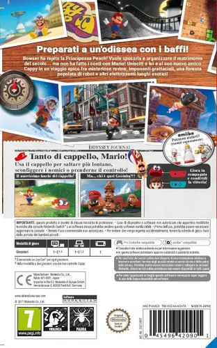 Vista 2 de Switch - Super Mario Odyssey - PAL EU - NO NTSC