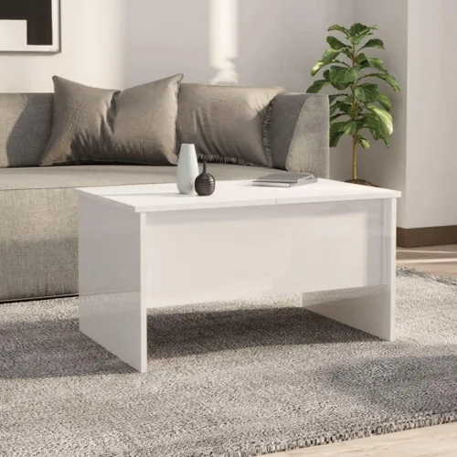 Vista 26 de Mesa auxiliar, mesa de centro emergente, juego de mesa auxiliar adecuada para sala de estar, oficina, balcón, sala de estar familiar, roble Sonoma