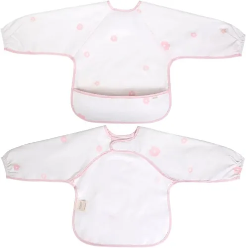 Vista 14 de Ali+Oli Baberos de delantal para bebés, libres de BPA, certificados Oeko-Tex, impermeables, lavables a máquina, para niños pequeños de 6m+