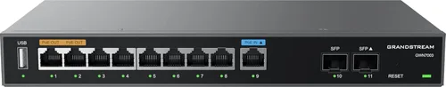 Vista 5 de Grandstream GWN7002 Router VPN Gigabit con cable de 6 puertos Puertos de salida PoE duales