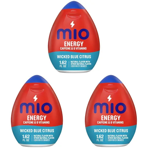 Vista 31 de Mio Enriquecedor Líquido para Agua 1.62, 2 de cada uno: Limón Lima, Explosión de Bayas, Uva Ártica, Naranja Mandarina, (8 unidades) 2 de cada uno