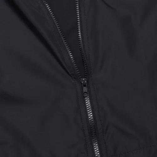 Vista 6 de Chaqueta impermeable cortavientos ligera para mujer con capucha con bolsillos para exterior
