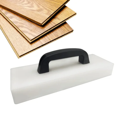 Bloque de Golpeo para Suelos de Servicio Pesado - Adecuado para Laminado, Vinilo, Madera Dura y Madera Diseñada - Mango Incluido, Sin Martillo