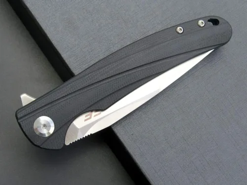 Vista 5 de Eafengrow EF957 Cuchillo plegable D2 Hoja de acero G10 Mango con clip de bolsillo Mecanismo de bloqueo confiable EDC Cuchillo Flipper para Camping