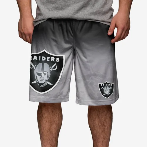 Vista 29 de FOCO Mens NFL Football Team Logo Gradient Big Logo Training Shorts