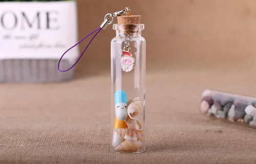 Vista 7 de MaxMau Botellas de vidrio pequeñas de 0.7 fl oz, pequeños frascos de vidrio, frascos con tapones de corcho, botellas de mensaje, botella de deseos