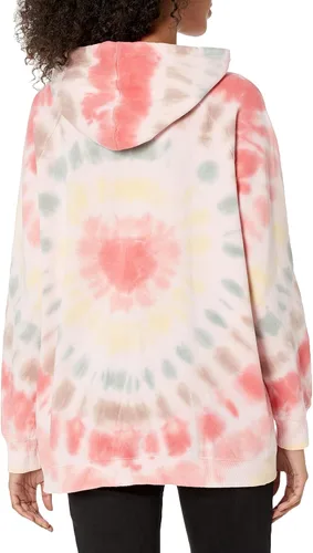 Vista 2 de Volcom Truly Stoked - Sudadera de forro polar con capucha para mujer, Mapa