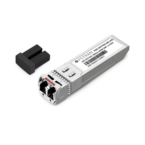 Vista 68 de 10GBASE-LR SFP+ Módulo Transceptor Óptico, 1310nm, 6.2 mi, DDM, Duplex LC SMF, 10 unidades, Gris, Sólido