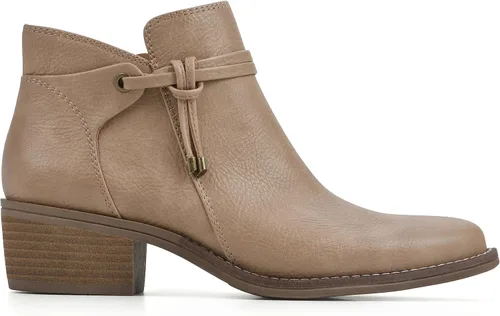 Vista 3 de WHITE MOUNTAIN Zapatos de mujer Althorn Block Heel Bootie