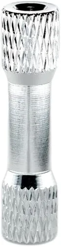 Vista 23 de [12 piezas] Separador de aluminio moleteado M3 de 0.787 in, pilar espaciador de columna de cabeza ancha para piezas de bricolaje RC/FPV/Drone Negro