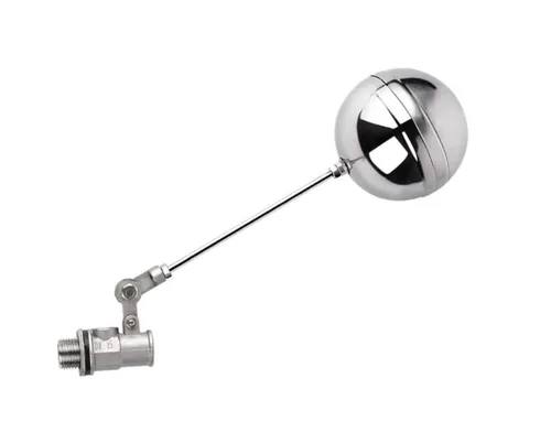 1pcs Adjustable Floating Ball Valve, 1/2inch 304 Stainless Steel Float Valve, Water Level Controller for Water Tank Towers