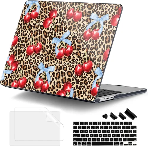 Vista 9 de DONGKE Funda para MacBook Air M4 de 13.6 pulgadas 2025 2024 2023 2022 Modelo A3240 A3113 A2681 M3 M2 Chip, carcasa rígida de plástico con Touch ID