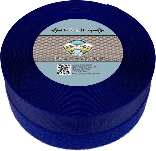 Vista 16 de Country Brook Design Cierre de velcro para coser no adhesivo de 2 pulgadas (beige, 5 yardas)