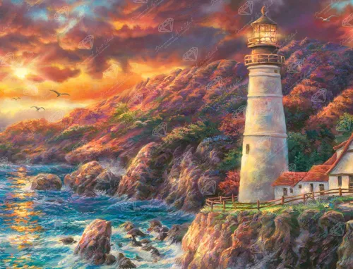 DIAMOND ART CLUB Kit de pintura de diamantes Apex of Fate, divertidas manualidades para adultos, lienzo cuadrado de arte de diamantes por Chuck