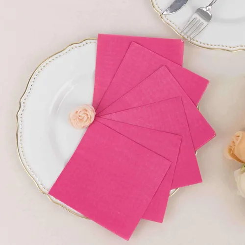 Vista 244 de Efavormart 50 Pack Servilletas de papel para fiestas de 2 capas suaves verde oliva con borde dorado de oro, servilletas para cenas, cócteles