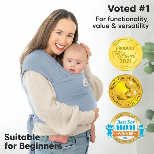 Vista 3 de KeaBabies Portabebés y almohadillas de lactancia de viscosa de bambú, todo en 1, original transpirable, 8 almohadillas lavables para lactancia