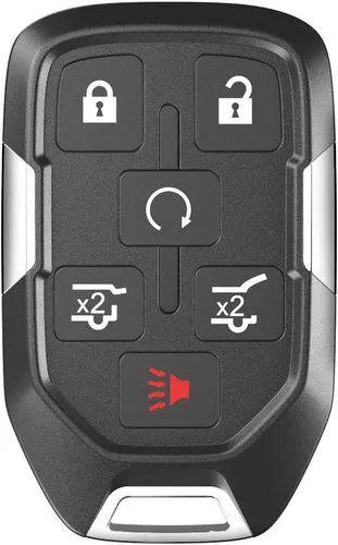 Vista 4 de VOFONO Llavero de repuesto compatible con Chevy Suburban Tahoe GMC Yukon 2015 2016 2017 2018 2019 2020, control remoto de entrada sin llave