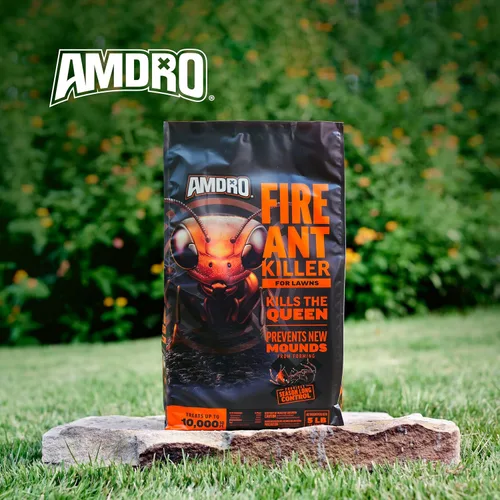 Vista 10 de Amdro Asesino de hormigas de fuego para césped de 5 libras