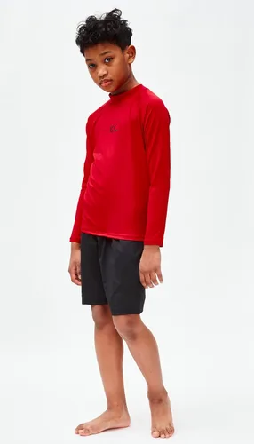 Vista 4 de DEVOPS Paquete de 3 camisetas de compresión de rendimiento deportivo para niños y jóvenes