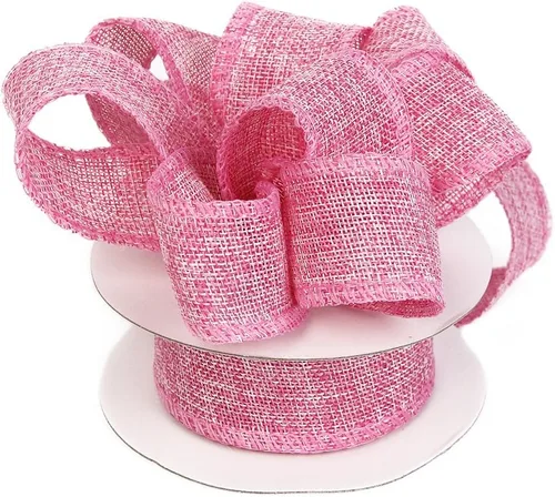 Vista 5 de Burlap alámbrico cinta, 1 – 1/2 Pulgadas Por carrete 10-yard, 12