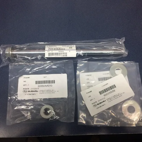 Subaru Kit de pernos de enlace lateral trasero WRX Legacy Forester Outback Impreza OEM genuino