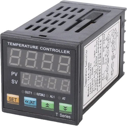 Vista 3 de Controlador de temperatura PID de automatización industrial, control de metro indicador, Jaybva de alto voltaje de 100V a 240V, termostato PID